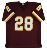 Darrell Green "Career Stat" Authentic Signed Maroon Pro Style Jersey BAS Witness