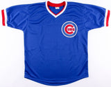 Lee Smith Signed Cubs Jersey (JSA COA) 1984 Chicago Closer / 478 Lifetime Saves