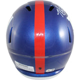 Michael Strahan Autographed/Signed New York Giants Spd F/S Helmet Beckett 49844