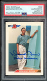 1992 Bowman Mariano Rivera RC Yankees Signed Enter Sandman PSA/DNA 10 Auto