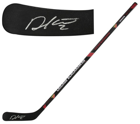 Duncan Keith Signed Blackhawks Franklin 48' Full Size Hockey Stick -SCHWARTZ COA