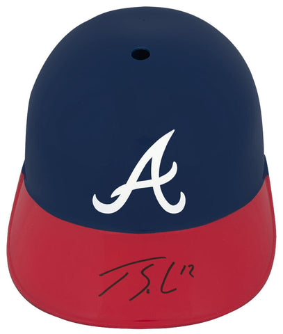 Jorge Soler Signed Atlanta Braves Souvenir Replica Batting Helmet (SCHWARTZ COA)