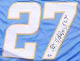 J. K. Dobbins Signed Los Angeles Chargers Jersey (Beckett) 2020 Pick Ohio State