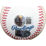 Christian Yelich Signed Milwaukee Brewers OML Baseball 18 NL MVP Beckett 56296