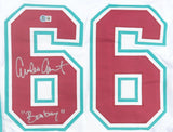 Emilio Estevez "Coach Gordon Bombay" Signed Mighty Ducks Jersey (Beckett)