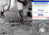 Bill Willis HOF Signed/Auto 8x10 Photo Cleveland Browns PSA/DNA 188103