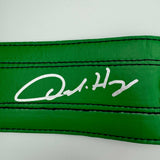 Autographed/Signed Oscar De La Hoya WBC Green Championship Belt BAS COA
