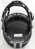 Javonte Williams Signed Cowboys F/S Eclipse Speed Helmet - Beckett W Holo *Blue