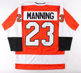 Brandon Manning Signed Flyers Jersey (Beckett COA) Playing career 2011-present
