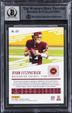 Commanders Ryan Fitzpatrick Signed 2021 Prestige #153 Card Auto 10! BAS Slabbed