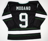 Mike Modano Signed Dallas Stars Black Jersey (Beckett) 1999 Stanley Cup Champion