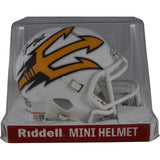 Jordyn Tyson Autographed Arizona State Sun Devils Wht Mini Helmet Beckett 50098