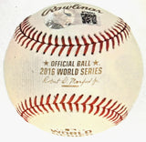 Jon Lester Signed 2016 World Series Baseball (Schwartz) Chicago Cubs #1 Pitcher