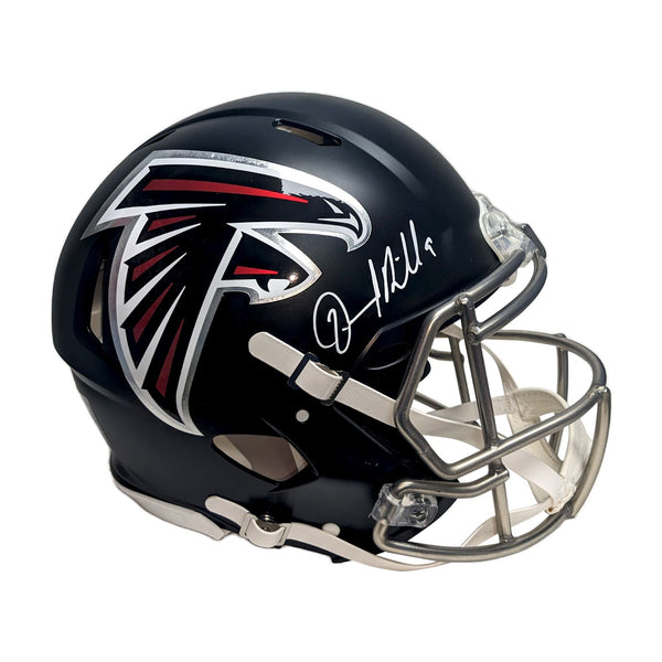 Desmond Ridder Autographed Falcons Speed Authentic Full Size Helmet- Beckett