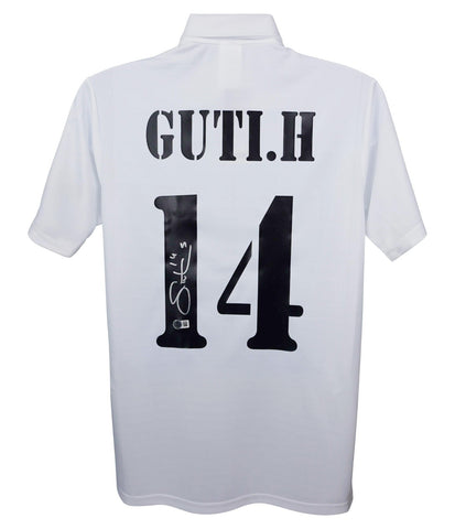 Guti Hernandez Signed Real Madrid F. C. Adidas Authentic Jersey (Beckett)