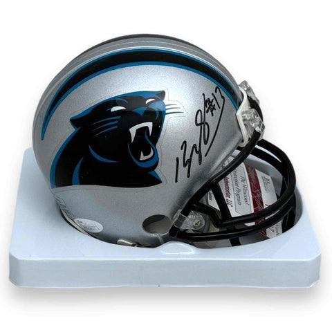 Kelvin Benjamin Autographed Signed Carolina Panthers Mini Helmet - JSA