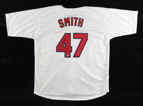 Lee Smith Signed St. Louis Cardinals Jersey (Beckett) 7xAll-Star Reliever