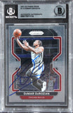 Bulls DeMar DeRozan Authentic Signed 2021 Panini Prizm #113 Card BAS Slabbed