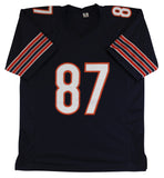 Luther Burden III Authentic Signed Navy Pro Style Jersey BAS Witnessed