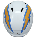 Omarion Hampton Autographed Los Angeles Chargers Full Size Speed Helmet Beckett