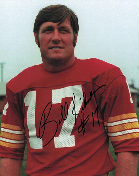 Billy Bill Kilmer Autographed Signed 8x10 Photo Washington Redskins SKU #247407