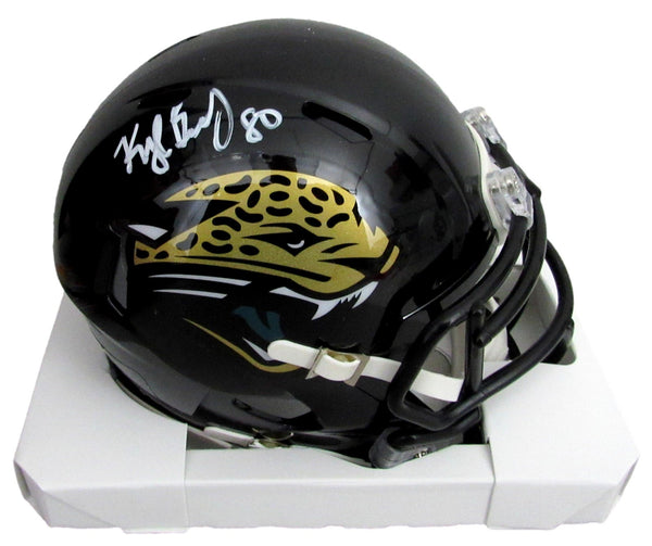 Kyle Brady Signed/Autographed Black Mini Football Helmet Jaguars JSA 208062