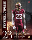 Fentrell Cypress II Signed Florida State Seminoles Jersey (JSA) Commanders D.B.