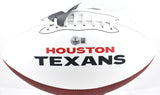Nico Collins Autographed Houston Texans Logo Football - Beckett W Hologram