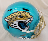CALVIN RIDLEY SIGNED JACKSONVILLE JAGUARS FLASH SPEED REPLICA HELMET BECKETT QR