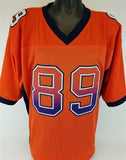 Mike Ditka Signed Chicago Bears Orange Throwback Jersey (JSA COA) HOF Tight End