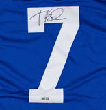 Jon Kitna Signed Seahawks Home Jersey (GTSM) Seattle's Starting Q.B. 1999-2000