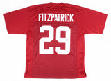 Minkah Fitzpatrick Signed Alabama Crimson Tide Jersey (Beckett COA) Steelers C.B