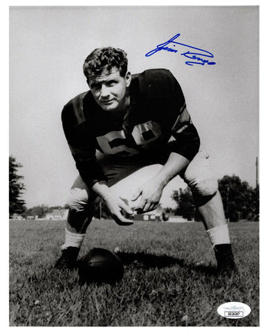 Packers JIM RINGO (d) Signed 8X10 Photo #7 AUTO - 62 NFL Champ - HOF 1981 - JSA