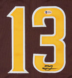 Manny Machado Signed San Diego Padres Jersey / 3xAll-Star 3rd Base (Beckett COA)