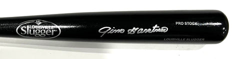 Brewers JIM GANTNER Signed Louisville Slugger Black Bat AUTO - BECKETT