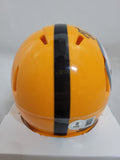 ROMAN WILSON SIGNED PITTSBURGH STEELERS THROWBACK SPEED MINI HELMET BECKETT QR