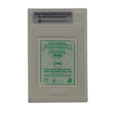 Wayne Rooney Signed 2002 Merlin Premier League Rookie #296 - BGS Auto Authentic