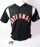 Todd Helton Autographed "To Denise" 2003 NL All-Star Rockies Jersey JSA COA