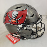 BAKER MAYFIELD SIGNED BUCCANEERS F/S SPEEDFLEX HELMET BECKETT QR