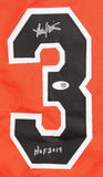 Harold Baines Signed Baltimore Orioles Jersey Inscribed "HOF 19" (JSA) O.F / D.H