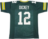 GREEN BAY PACKERS LYNN DICKEY AUTOGRAPHED SIGNED GREEN JERSEY JSA STOCK #234524