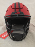 JOSH ALLEN SIGNED BUFFALO BILLS F/S RAVE SPEEDFLEX AUTHENTIC HELMET BECKETT QR
