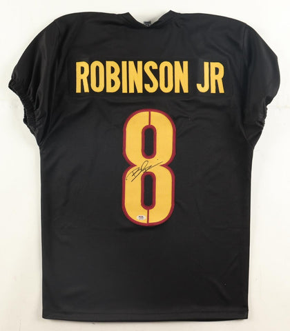 Brian Robinson Jr. Signed Washington Commanders / Redskins Pro Cut Jersey (PSA)