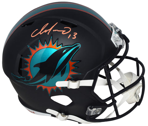 DAN MARINO SIGNED MIAMI DOLPHINS 2025 RIVALRIES FULL SIZE SPEED HELMET BECKETT