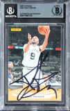 Spurs Tony Parker Authentic Signed 2009 Panini #200 Card BAS Slabbed