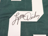 GREEN BAY PACKERS LYNN DICKEY AUTOGRAPHED SIGNED GREEN JERSEY JSA STOCK #234524