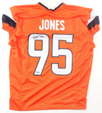 Sai'vion Jones Signed Denver Broncos Jersey (Beckett) Ex LSU Tigers Defens, End