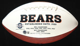 Luther Burden III Signed Chicago Bears Logo Football (Beckett) 2025 2nd Round Pk
