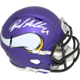 Jared Allen Autographed/Signed Minnesota Vikings Speed Mini Helmet Beckett 48703