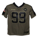 Chase Young Signed Washington Football Team Nike Salute L Jersey FAN 37108